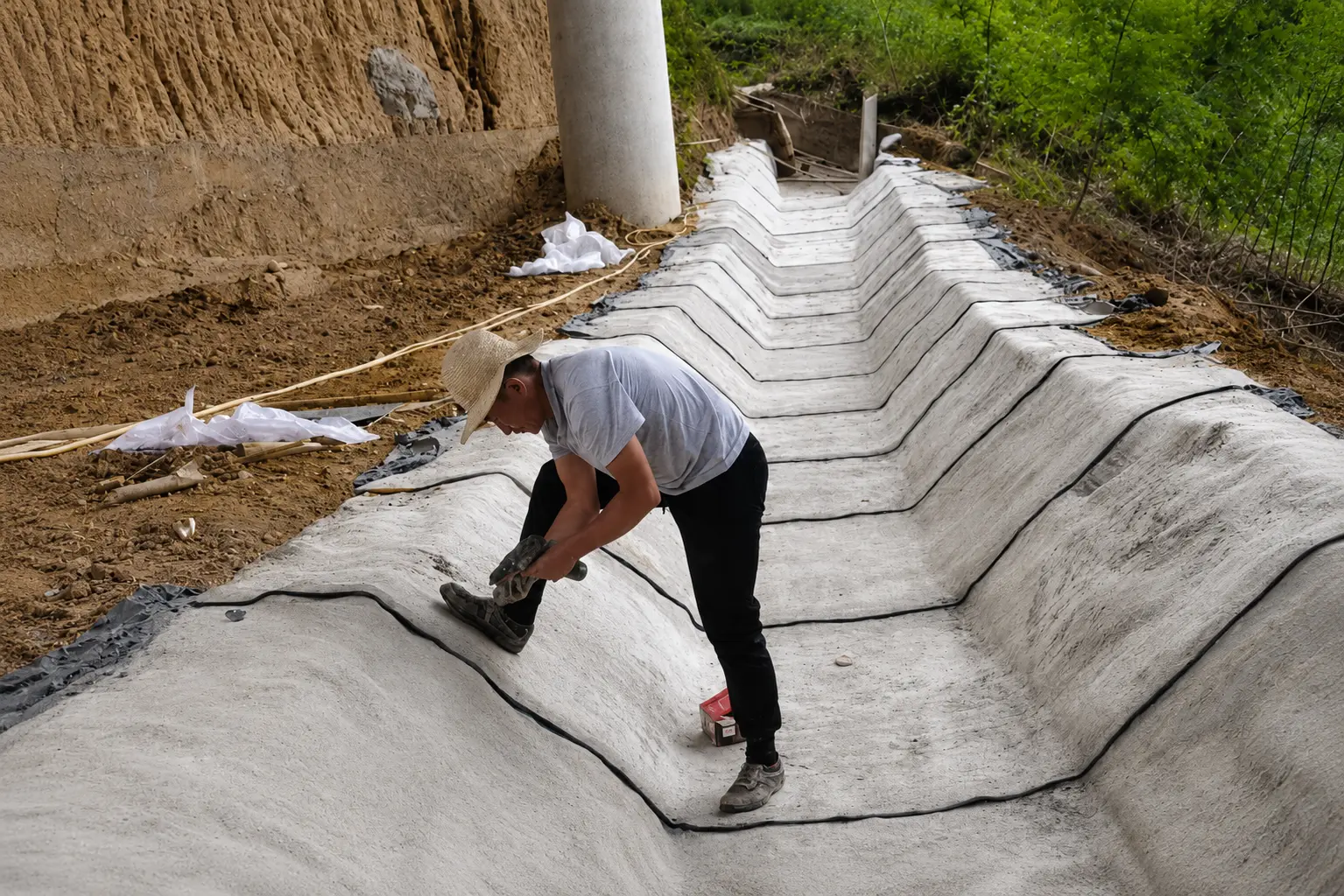 Cement Blankets